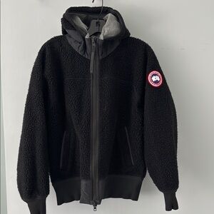 Canada Goose Black Hooded Jacket
